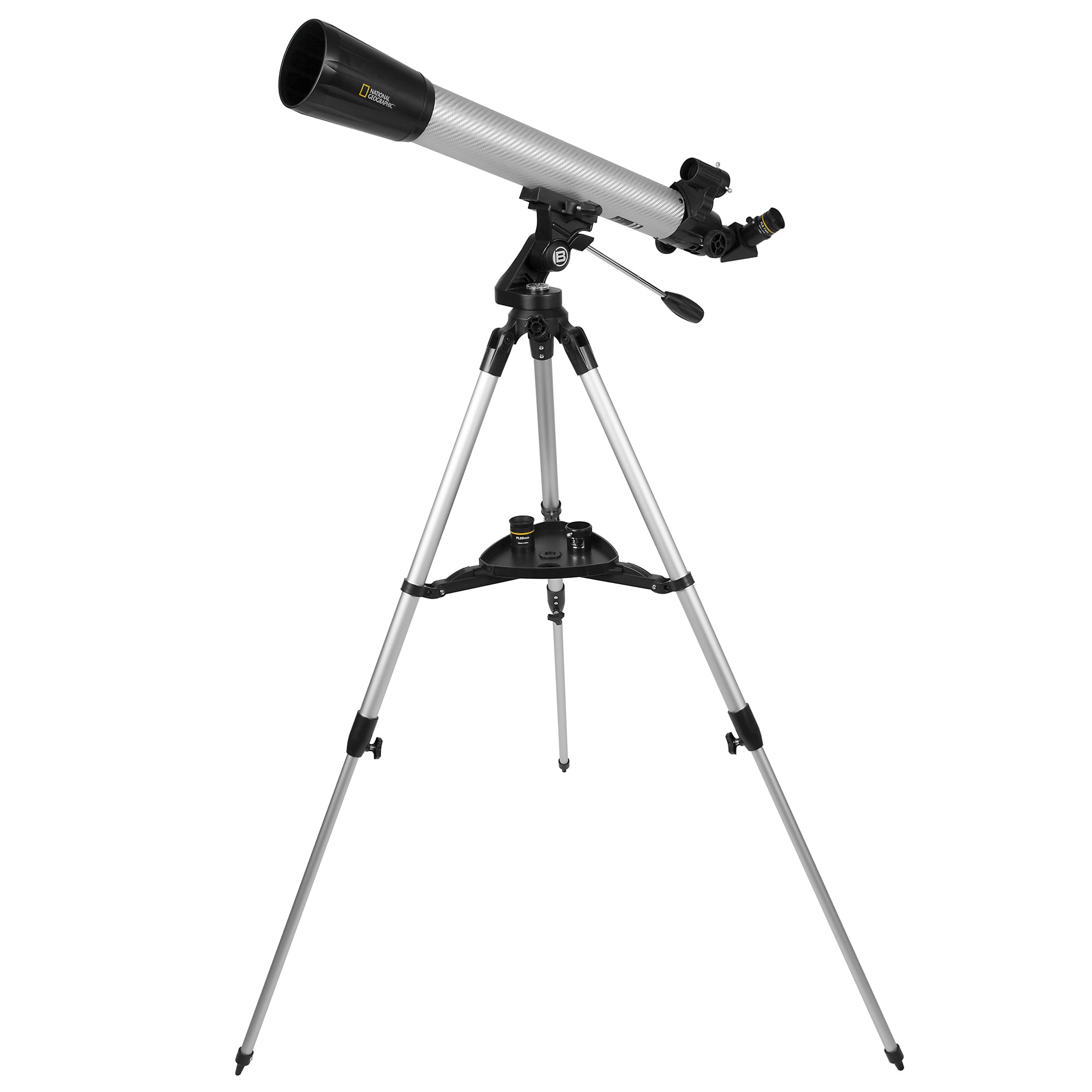 70mm Refractor Telescope Adjustable Height Tripod + Planisphere Bundle