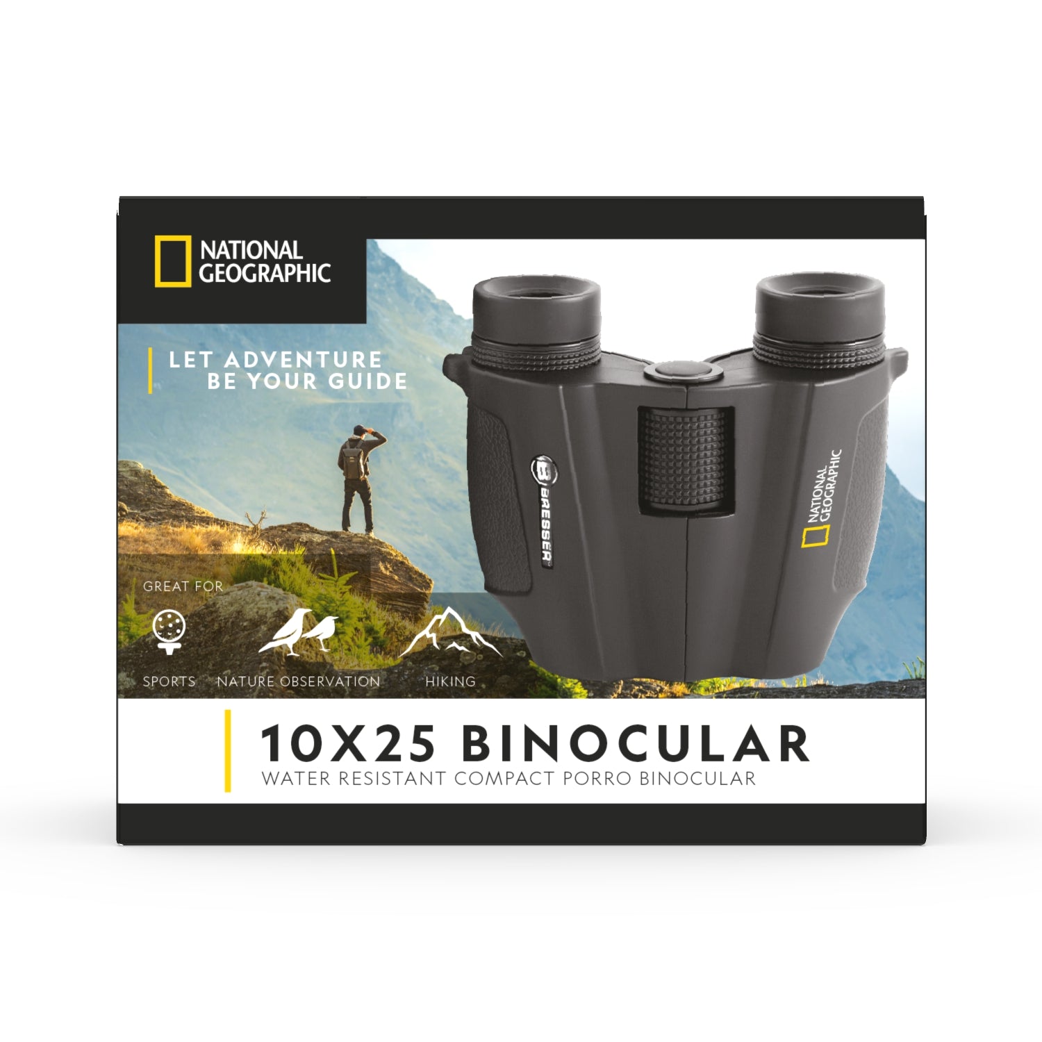 Binoculaires compactes National Geographic 10x25