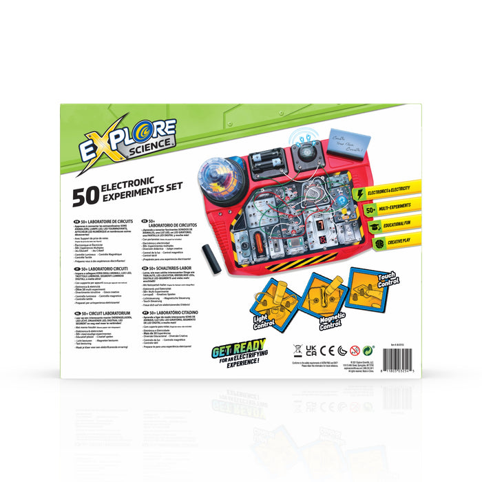 Explore Science 50 Electronic Experiment Set - STEM